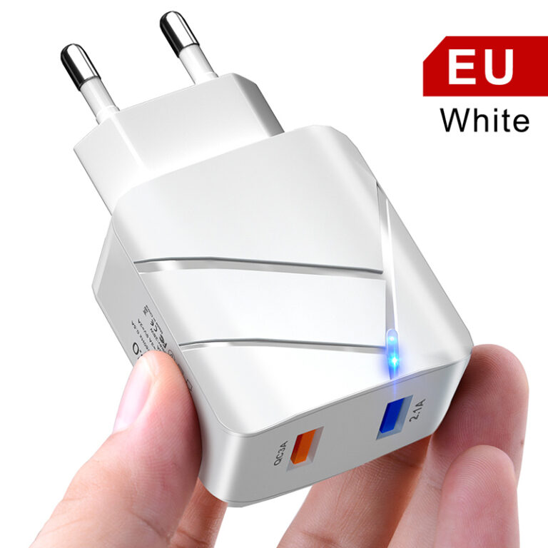 28W QC 3.0 USB charger with Type-C cable
