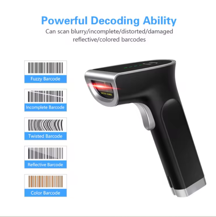 FB1200 Linear 1D/CCD Barcode Scanner"