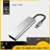 Version 1.0.0 Fronix Type-C 5-in-1 USB Hub
