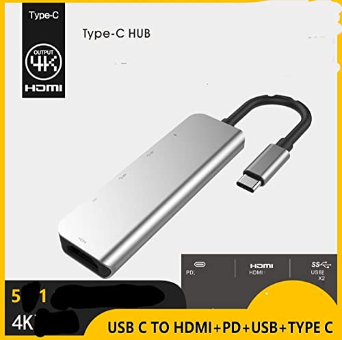 Version 1.0.0 Fronix Type-C 5-in-1 USB Hub
