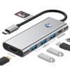 8-in-1 USB-C Hub Adapter with 4K HDMI