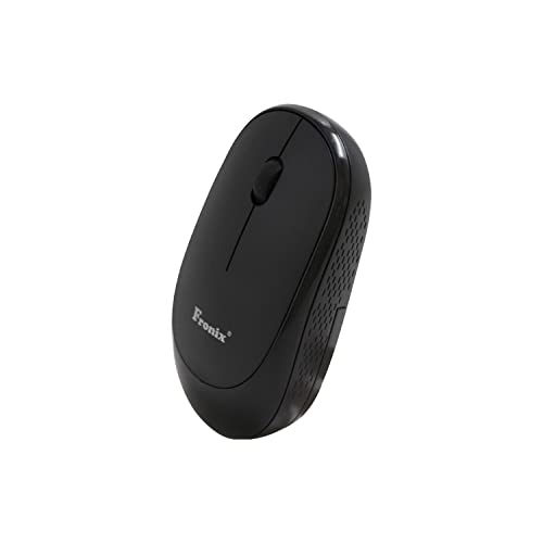 FMW200 USB Wireless Mouse | Ergonomic Computer Mouse | 2.4 GHz with USB Mini Receiver | Optical Computer Mouse with 1200 DPI | Support Laptop Chromebook Desktop Mac Notebook