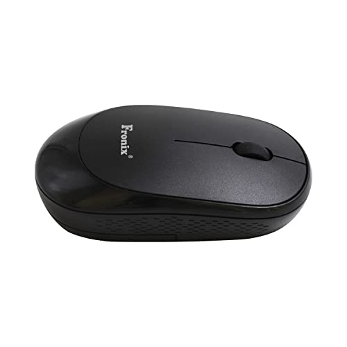 FMW200 USB Wireless Mouse | Ergonomic Computer Mouse | 2.4 GHz with USB Mini Receiver | Optical Computer Mouse with 1200 DPI | Support Laptop Chromebook Desktop Mac Notebook