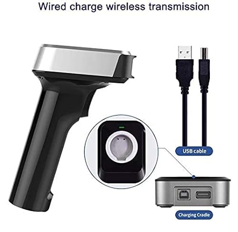 Fronix FB1500W 2D/1D/CCD Wireless 3-in-1 Barcode Scanner