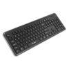 Version 1.0.0 FKW501 Full Size Wireless Computer Keyboard with 1 Led Function | Black | 104-keys | Compatible for Windows | Desktop | Laptop | All in one with 10 Million keystrokes