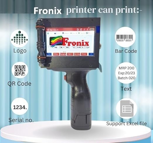 25.4mm Handheld TIJ Thermal Inkjet Printer