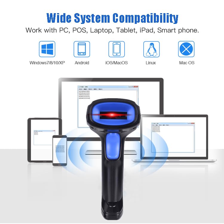 CCD/Laser Barcode Scanner