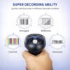 FB1100W Wired Barcode Scanner – High-Speed 1D CCD USB Handheld Scanner | BIS Certified, Plug & Play, Durable Design for Retail Billing, Warehouse, POS & Inventory Management