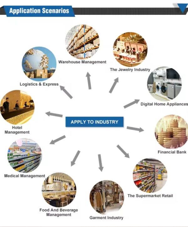 Thermal Receipt Printer Portable Mobile Mini Small Printer