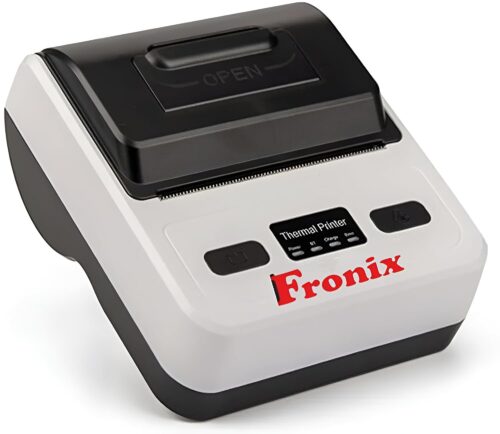 3-Inch 80mm Thermal Label and Receipt Printer, Bluetooth + USB Portable Bill Printer, Dual-Purpose Label Printer