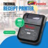 Mini inkless Thermal Receipt Printer Includes (Adapter, USB, Paper roll) 58mm Mobile Mini Printer is Easy to Connect with Mobile