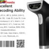 Fronix FB1300W 2.4GHz Wireless Barcode & QR Code Scanner