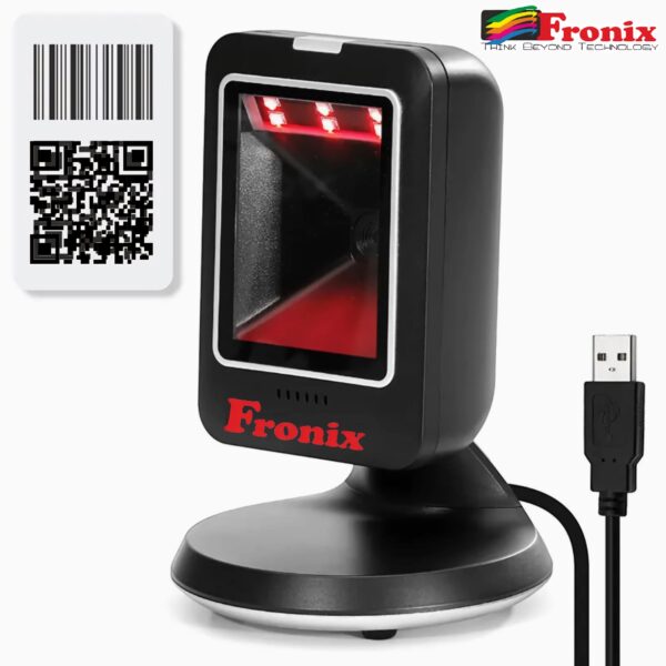 Fronix FB1700 2D/1D/CCD/Laser Wired Desktop Barcode Scanner
