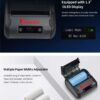 3-Inch Portable Receipt Printer with Display Screen