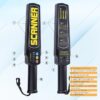 Version 1.0.0 Handheld Metal Detector High Sensitivity | Rechargeable with inbuilt 1800mAh Battery & Charger | Audio, Vibration & LED Alerts | Security Scanner for Airports, Malls, Schools & Banks