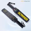 Version 1.0.0 Handheld Metal Detector High Sensitivity | Rechargeable with inbuilt 1800mAh Battery & Charger | Audio, Vibration & LED Alerts | Security Scanner for Airports, Malls, Schools & Banks