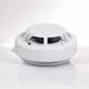 Version 1.0.0 Photoelectric Smoke Detector with Built-in Alarm Siren Ceiling Mounted, High Sensitivity Smoke Detection, For Home, Office, Shop, Warehouse, Hotel and Commercial Buildings
