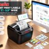 FX-TP80 Pro 3 Inch Thermal Label & Receipt Printer, 80mm, Black