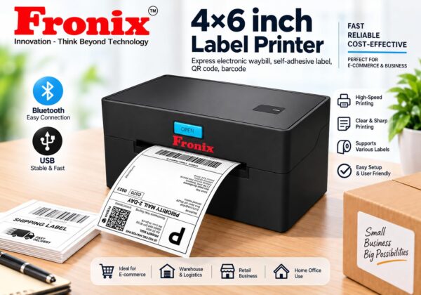 714HyzpTY7L._SL1500_ (1) FXLX-180, 4 Inch Thermal Label Printer with Bluetooth & USB