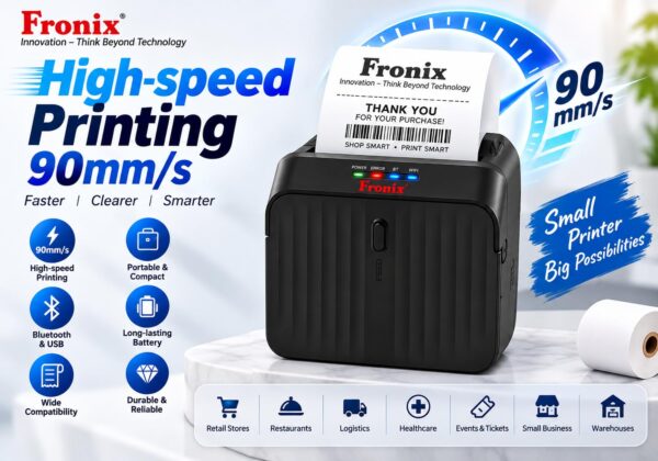 Version 1.0.0 FXTP-58 Desktop Thermal Receipt Printer, 58mm POS Billing Printer