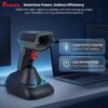 71b8FU1MfnL._SL1500_ (1) 1800W Wireless 2D & 1D Barcode Scanner Bluetooth 5.0 & 2.4G QR Code Reader, CMOS Sensor, TFT Color Screen, Auto Induction Scanning, 2 Year Warranty