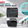FX-TP80 Pro 3 Inch Thermal Label & Receipt Printer, 80mm, Black