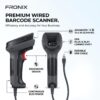 1600C Wired USB Barcode Scanner, Handheld 1D & 2D QR Code Reader