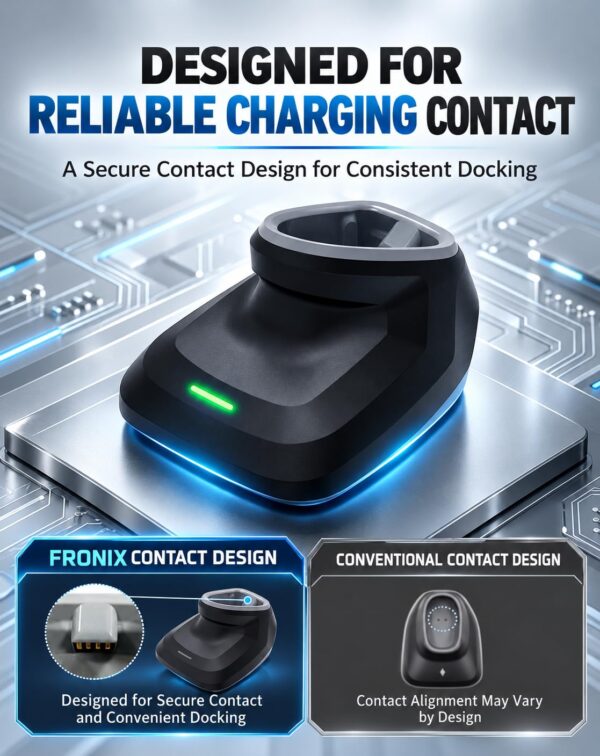 FB1500W Wireless Barcode Scanner with Smart Base